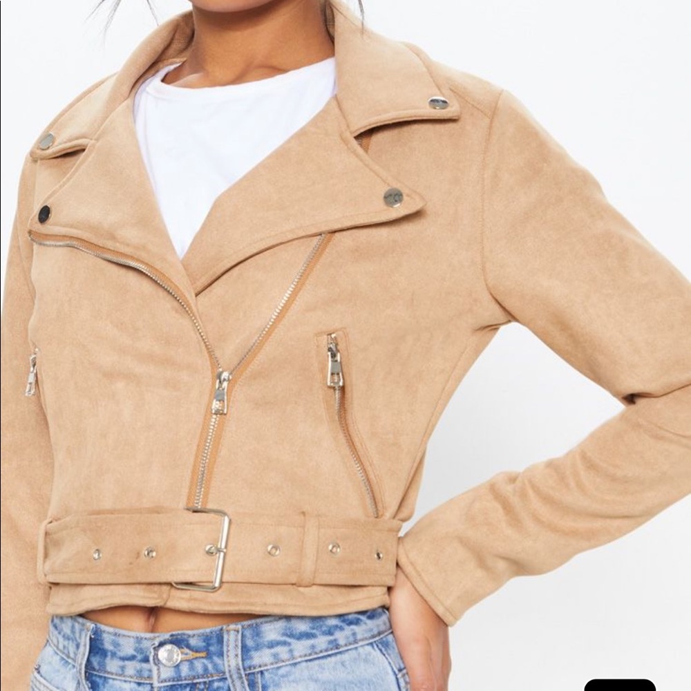 PrettyLittleThing Faux Suede Biker Jackets Bundle